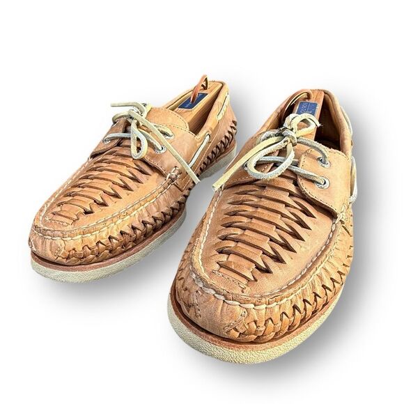 Sperry’s Gold Cup Authentic Original™ 2-Eye Woven Boat Shoe Men’s size 10.5 - Picture 5 of 16